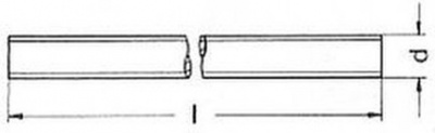M16x200 ZINC 4.6 Threaded rods DIN 976