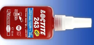 Loctite glue 243 50ml Medium strength threadlocker red