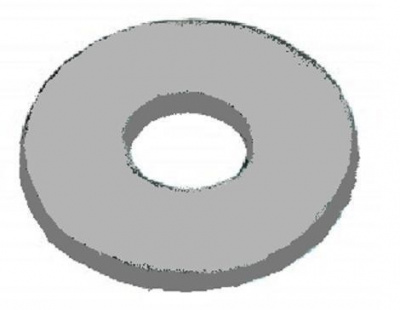 PLASTIC M3 pr.3.2x9x0.8 polyamid Washers with outside diameter = 3 x nominal thread diameter DIN 9021