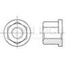 Category - DIN 6331 Hexagon nut with collar