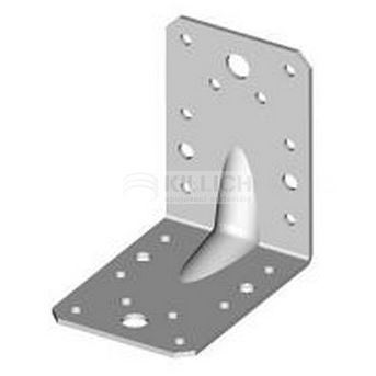 65x90x90 Angle bracket, rippet ZINCK