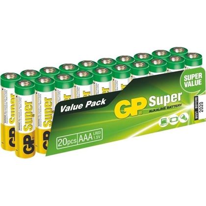 alkaline battery GP SUPER AAA 1.5V, blister (20 pcs)