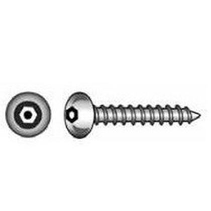 3.5x13 A2 STAINLESS STEEL pan head PIN-HEXAGON security Screw