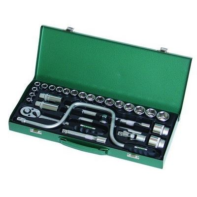 "Socket set 1/2"" 28 pcs, plastic FESTA"