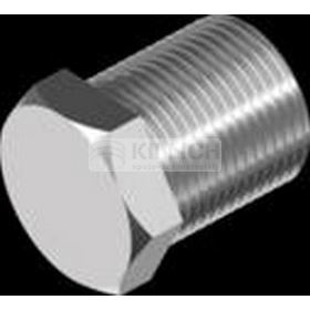 Hexagon plug R 1/2" A2 STAINLESS STEEL