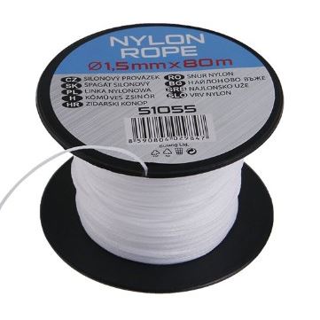 Nylon rope 1.5mmx80M white