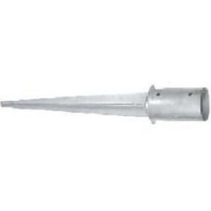 anchor shoe with tip dia.81x150x750mm round HOT DIP GALVANIZED