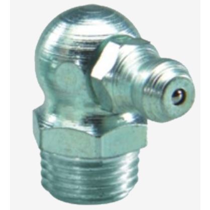 M12x1 ZINC Lubricating nipples H3-90 Degrees DIN 71412H
