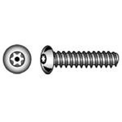 M6x12 ZINC 10.9 Button head screw with flange TORX 30 ISO 7380-2T