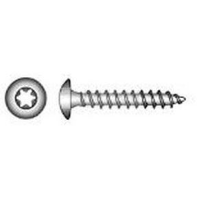 7x40 Stainless steel Hinge-strip screws, pan head (14mm) with TORX 30-six lobe drive
