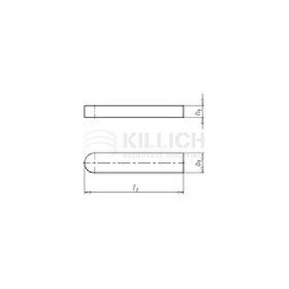 Parallel keys 28h9x16x111 C45 +C DIN 6885AB