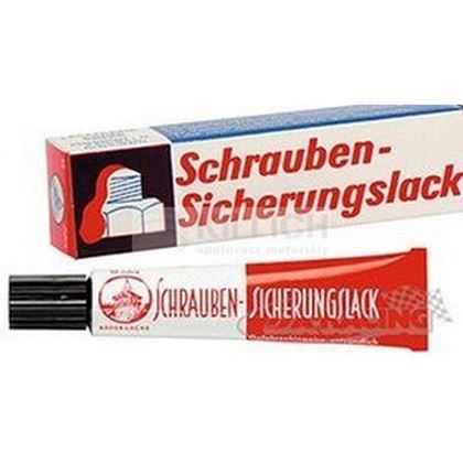 color for screws securing - red 20 ml