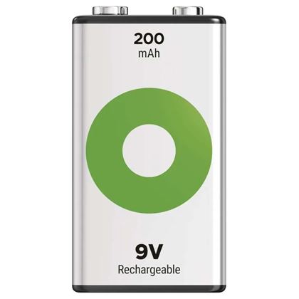 battery ReChargable GP ReCyko AA NiMH 9V (6HR61) 200mAh