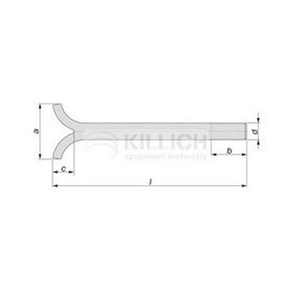 M20x250 ZINK Masonry bolts DIN 529 C