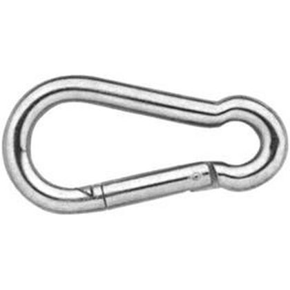 8x80 A4 STAINLESS STEEL Spring hook DIN 5299C