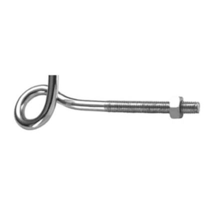 Ceiling hook with thread M10x150 ZINC