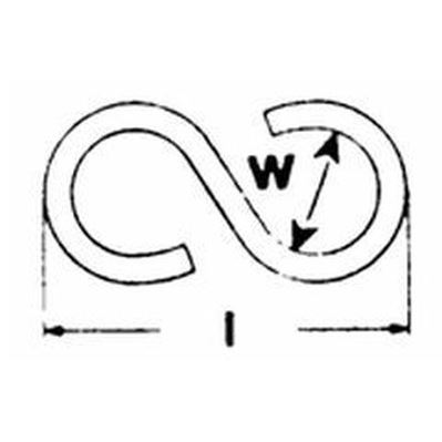 Hook 4.0x35 A2 STAINLESS STEEL Type S