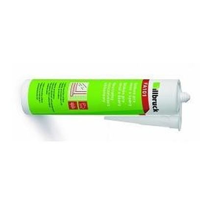 Neutral silicone sealant illbruck for windows black 310ml FA101