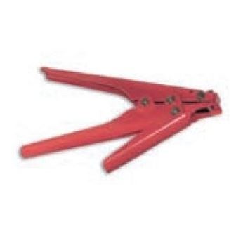 Fastening and cuttind steel tool for nylon cable ties, with cutting device (cable tie width max 9.5, thickness max. 2.3)