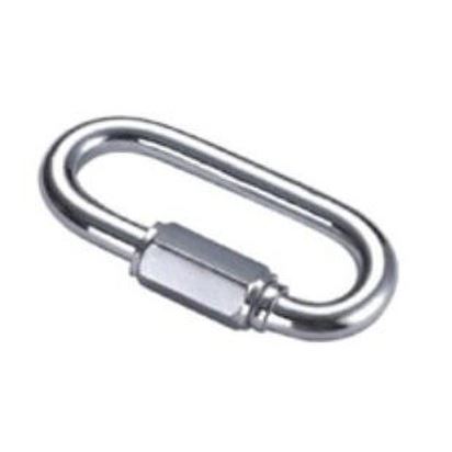 8x76 A4 STAINLESS STEEL Quick link with nut