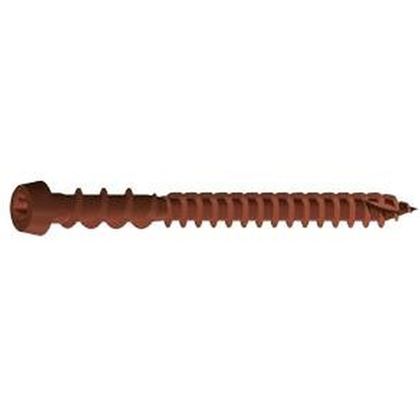 screw 5x60 for outdoor use KKT brown TX 20