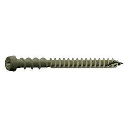 screw 5x80 for outdoor use KKT green TX 20