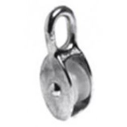 Pulley with nylon coil ZINC 5/15