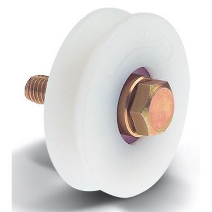 Sliding Gate Wheels - Bolt Through 60 617 VN nylon Golden line Rolling Center