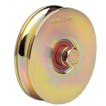 Sliding Gate Wheels - Bolt Through 827 O Silver line Rolling Center