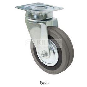 Swivel castor without lock 80, 60x60