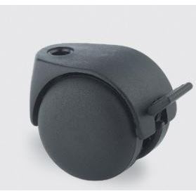 8x15 Swivel castor with intermittend brake AA23POI050S70