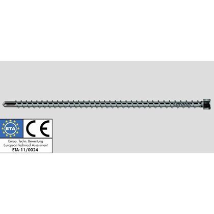 8.0x330/290 ZINC Fully threaded construction screws cylinder head and cutting tip