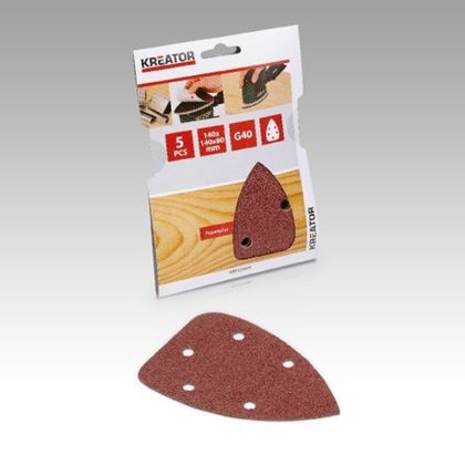 Waterproof sheets 140x140x80 grit 120 KRT220005