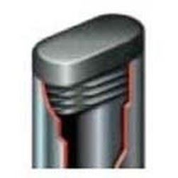 60x30 1.0-2.0 mm Ribbed Oval Insert 465580 BLACK