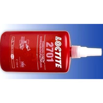 Loctite 2701 Glue 250ml high strength, especially for chromated surfaces Threadlocker