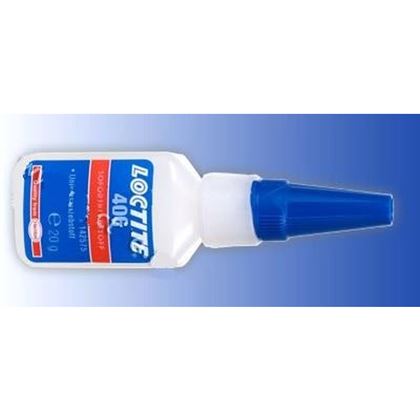 Loctite second glue 406 20g Low viscosity, plastics & rubber, well suited for plastics