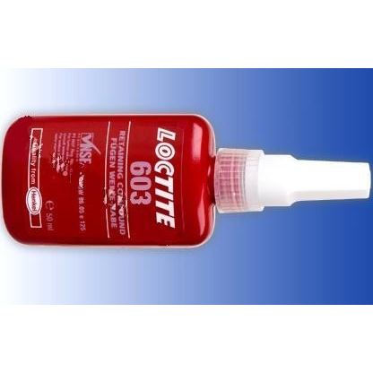 Loctite glue 603 50ml high strength, oil tolerant retainer