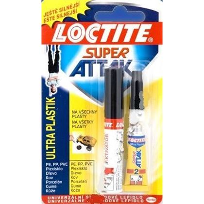 Loctite Super Attak Ultra glue PLASTIC 2g