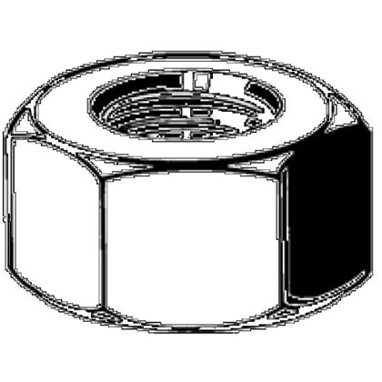 ASME B18.2.2 1/2"-13 UNC SA194Gr.8 nuts for Stud bolts