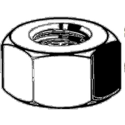 3/4"-16 UNF ZINC /4/ Hexagon thin nuts DIN 439B