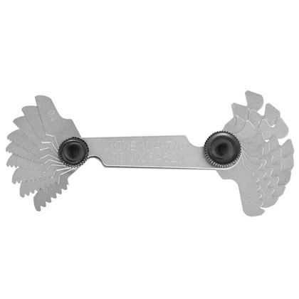 thread gauge Metric 60° + Whitworth 55° + G