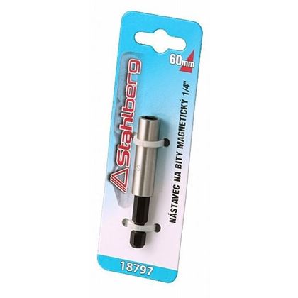 "Magnetic bit holder 1/4"" 60mm