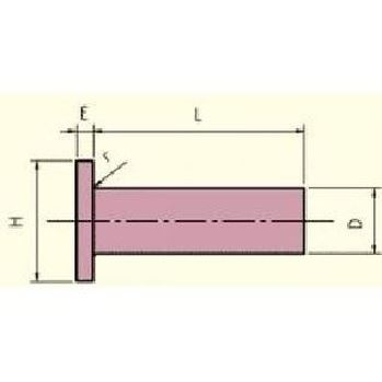 3x20 Zinc Rivets for break and clutch linings, flat head DIN 7338A