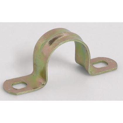 10 ZINC Cable clip double 19403010