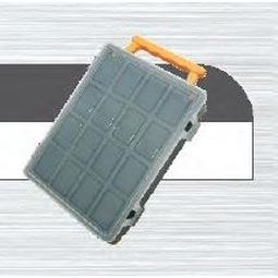 25x19x6cm plastic organizer 3-compartment