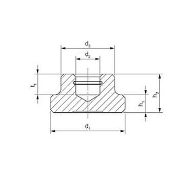 M6 d.12 Feet presure typ S DIN 6311