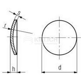 42 PLAIN sealing discs DIN 470