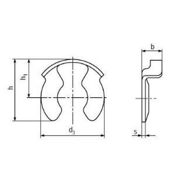 5 Circlips for shaft, OPENs with groove BN 13194