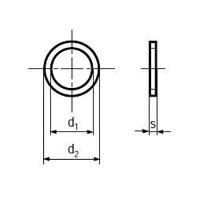 Hinge rings 13 ZINC BN 739