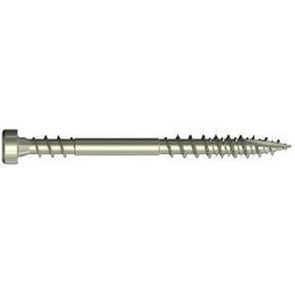 4.5x70 WT-T (2000 hrs SST) Decking screw, dual thread pancake head TX25